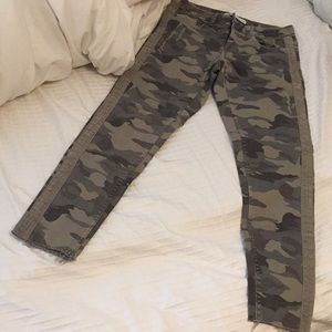 Zara camo jeans